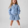 Sweat à capuche zippé en maille gaufrée pour Bébé & Enfant