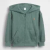 Sweat à capuche zippé en maille gaufrée pour Bébé & Enfant