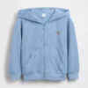 Sweat à capuche zippé en maille gaufrée pour Bébé & Enfant