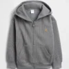 Sweat à capuche zippé en maille gaufrée pour Bébé & Enfant