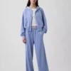 Sweat à capuche zippé en molleton Vintagesoft