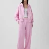 Sweat à capuche zippé en molleton Vintagesoft