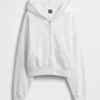 Sweat à capuche zippé en molleton Vintagesoft