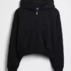 Sweat à capuche zippé en molleton Vintagesoft