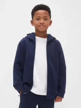 Sweat à capuche zippé GapFit Tech à séchage rapide pour enfants