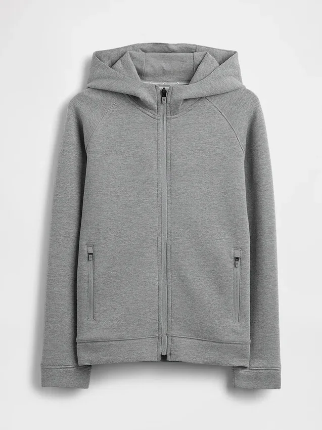 Sweat à capuche zippé GapFit Tech à séchage rapide pour enfants