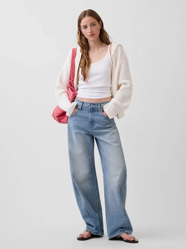 Sweat à capuche zippé oversize en maille « Shaker » CashSoft
