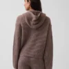 Sweat à capuche zippé oversize en maille « Shaker » CashSoft