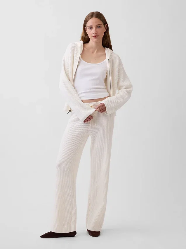 Sweat à capuche zippé oversize en maille « Shaker » CashSoft