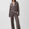 Sweat à capuche zippé oversize en maille « Shaker » CashSoft