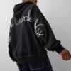 Sweat à capuche zippé oversize épais GAP × Awake Ny avec logo