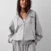 Sweat à capuche zippé oversize épais GAP × Awake Ny avec logo