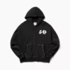 Sweat à capuche zippé oversize épais GAP × Awake Ny avec logo