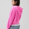 Sweat à capuche zippé oversize pour enfant avec logo Vintagesoft