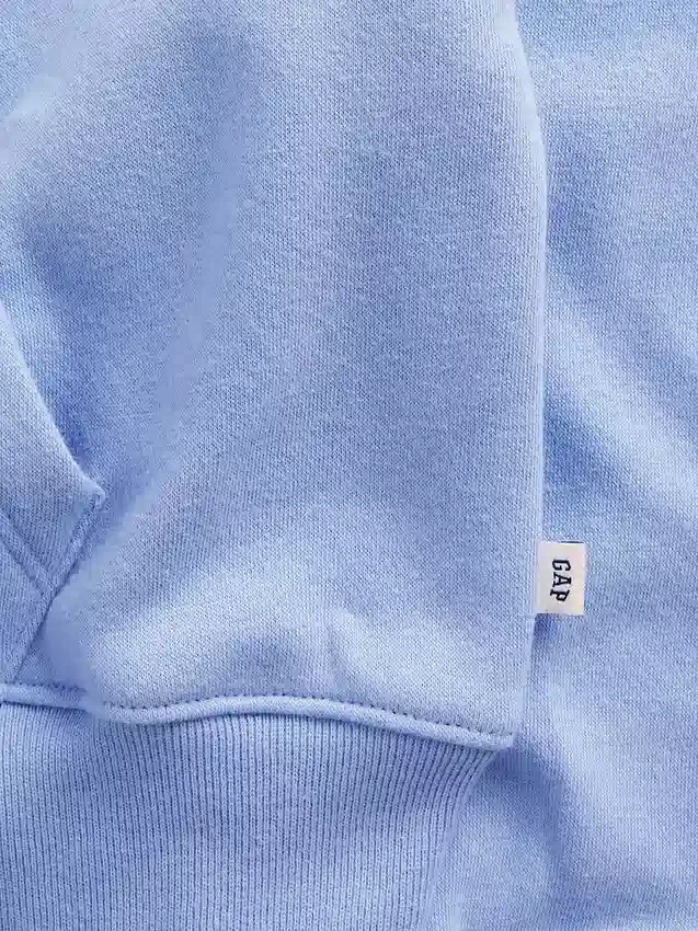 Sweat à capuche zippé oversize pour enfant avec logo Vintagesoft