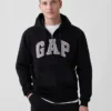 Sweat à capuche zippé pour adulte Vintagesoft Arch Logo
