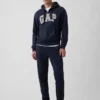Sweat à capuche zippé pour adulte Vintagesoft Arch Logo