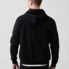 Sweat à capuche zippé pour adulte Vintagesoft Arch Logo