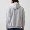 Sweat à capuche zippé pour adulte Vintagesoft Arch Logo