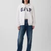 Sweat à capuche zippé pour adulte Vintagesoft Arch Logo