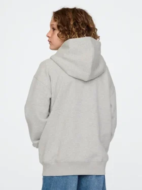 Sweat à capuche zippé pour enfant avec logo Vintagesoft