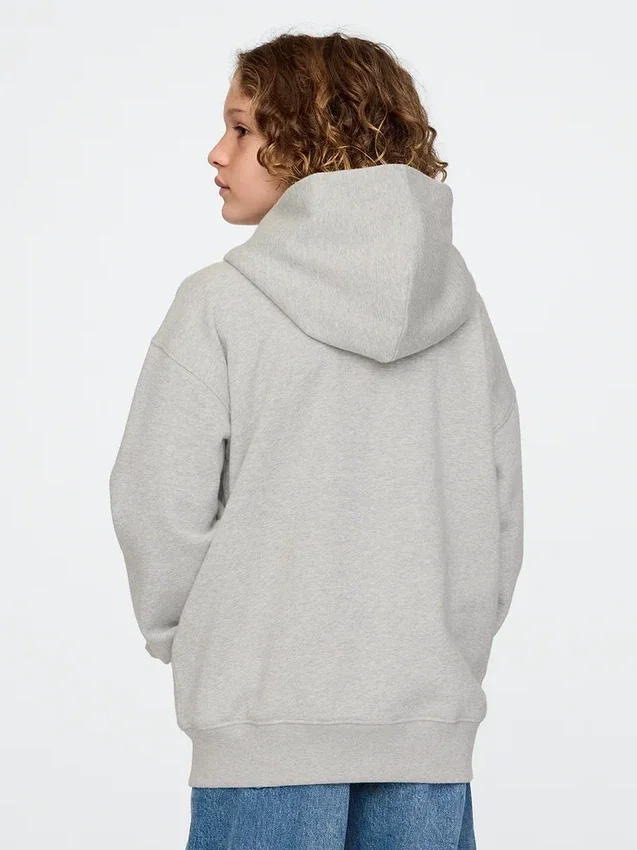 Sweat à capuche zippé pour enfant avec logo Vintagesoft