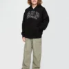 Sweat à capuche zippé pour enfant avec logo Vintagesoft