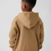 Sweat à capuche zippé pour enfant avec logo Vintagesoft