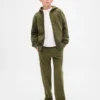 Sweat à capuche zippé pour enfant avec logo Vintagesoft