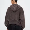 Sweat à capuche zippé Vintagesoft