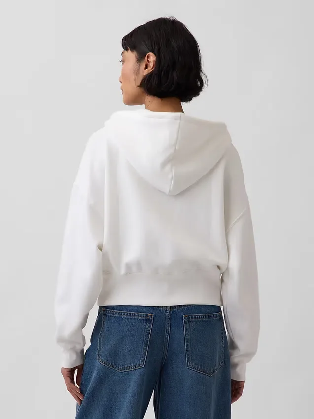 Sweat à capuche zippé Vintagesoft