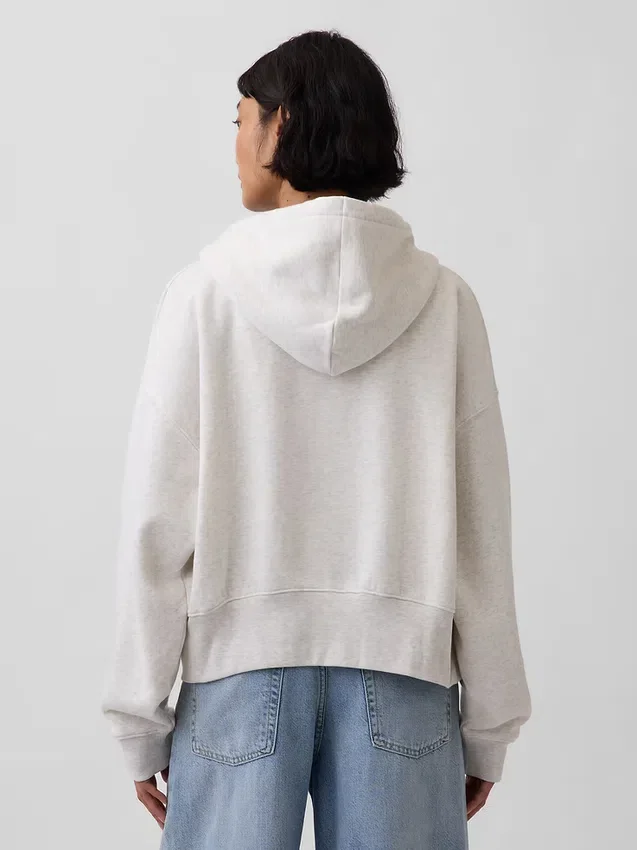Sweat à capuche zippé Vintagesoft
