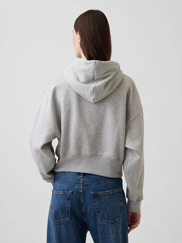 Sweat à capuche zippé Vintagesoft