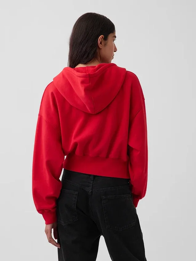 Sweat à capuche zippé Vintagesoft