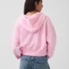 Sweat à capuche zippé Vintagesoft