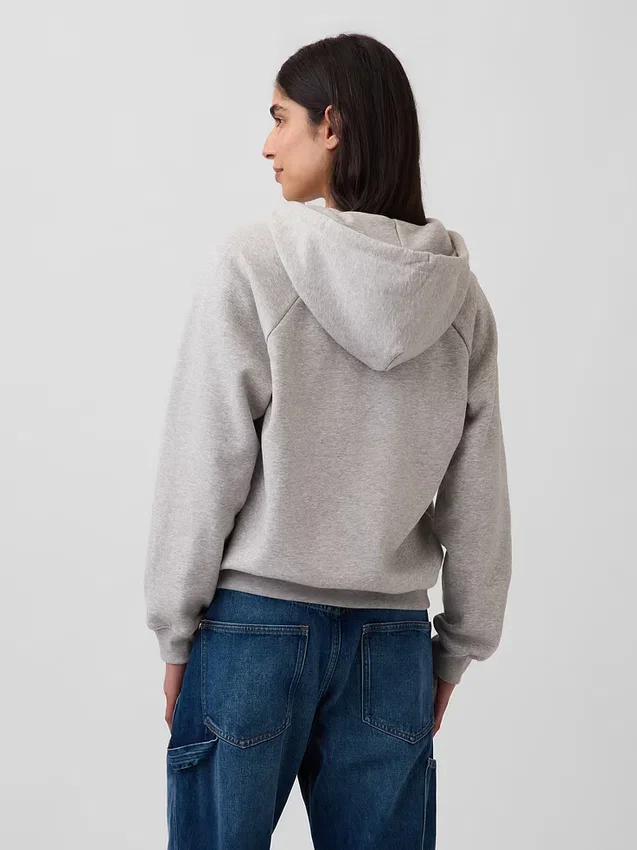Sweat à capuche zippé Vintagesoft