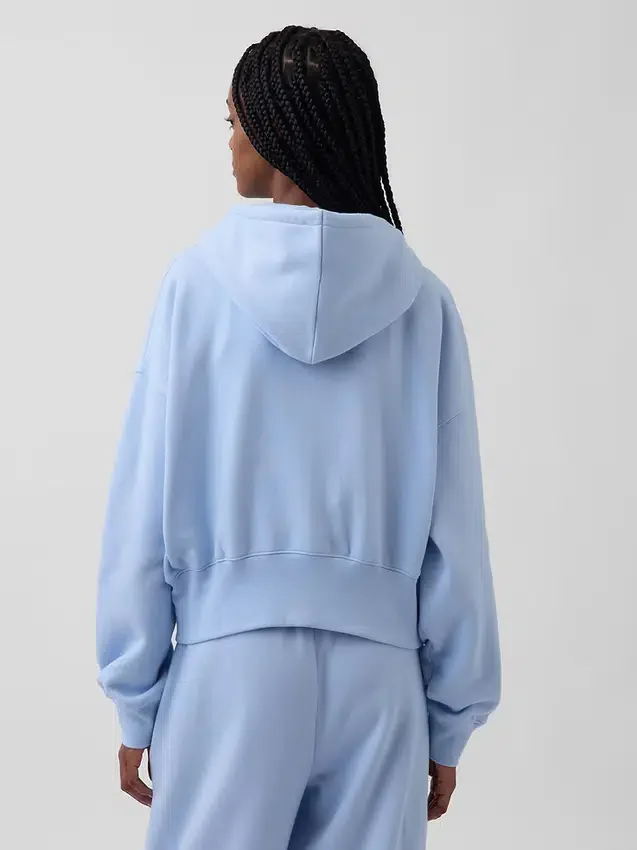 Sweat à capuche zippé Vintagesoft