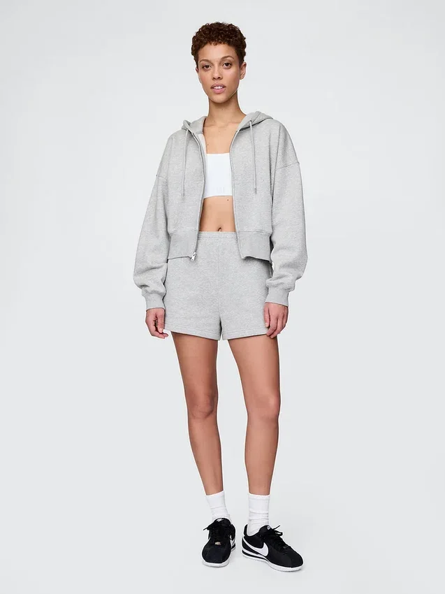 Sweat à capuche zippé Vintagesoft
