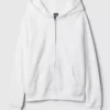 Sweat à capuche zippé Vintagesoft