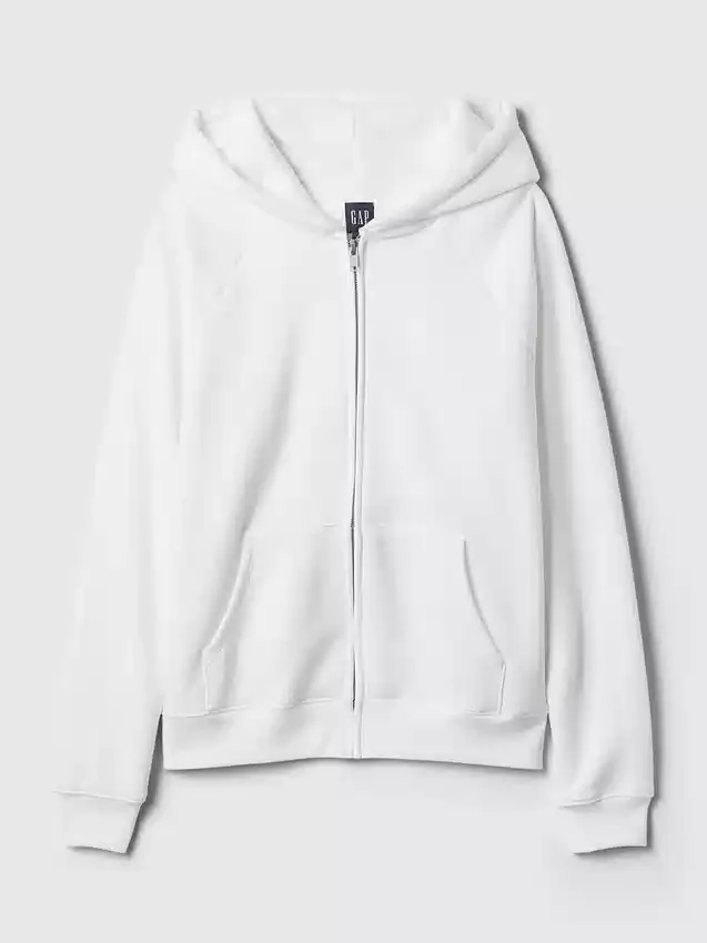 Sweat à capuche zippé Vintagesoft