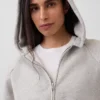 Sweat à capuche zippé Vintagesoft