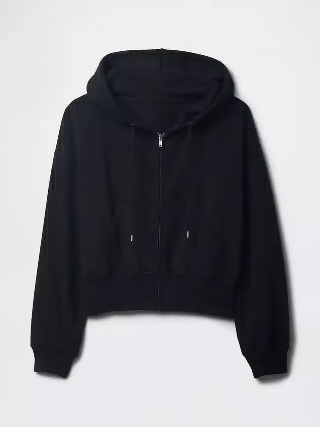 Sweat à capuche zippé Vintagesoft