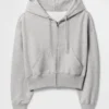 Sweat à capuche zippé Vintagesoft