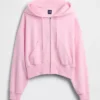 Sweat à capuche zippé Vintagesoft