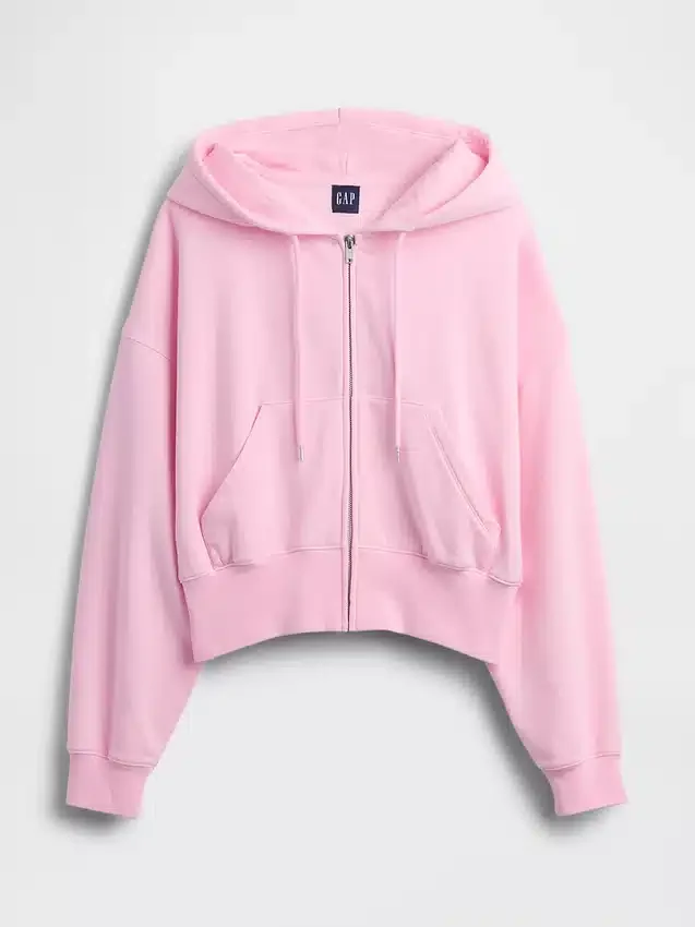Sweat à capuche zippé Vintagesoft