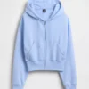 Sweat à capuche zippé Vintagesoft