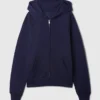 Sweat à capuche zippé Vintagesoft