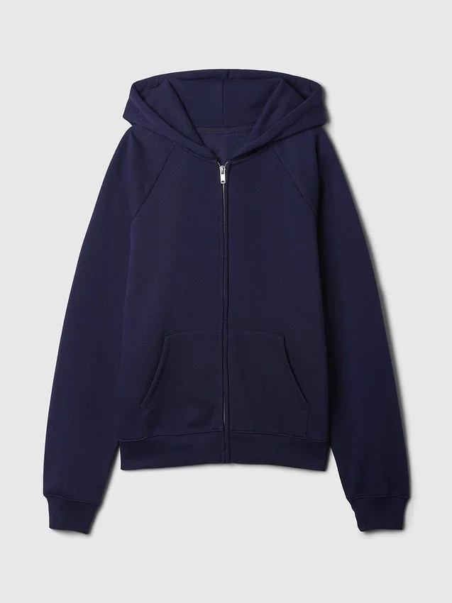 Sweat à capuche zippé Vintagesoft
