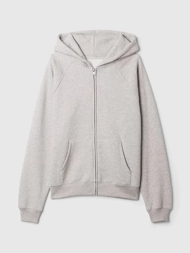 Sweat à capuche zippé Vintagesoft