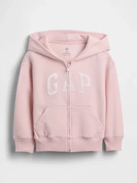 Sweat à capuche zippé Vintagesoft avec logo pour Bébé & Enfant